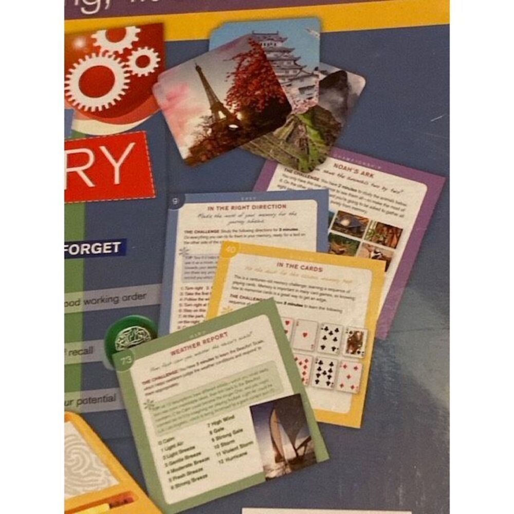 NEW Reader's Digest ‘Improve Your Memory Kit’ Game for Adults / Sealed Box - Picture 3 of 12